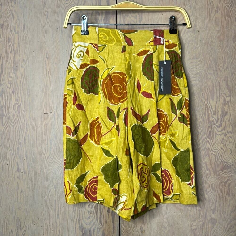 Vintage NWT Umberto Ginocchietti Floral Shorts